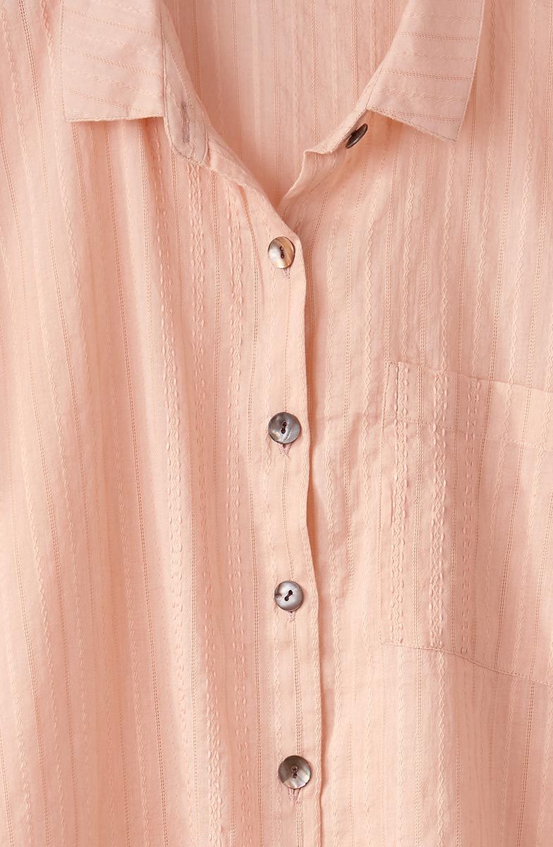 Adira Lightweight Cap-Sleeve Shirt