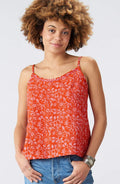 Adjustable Straps Cami - Carrot