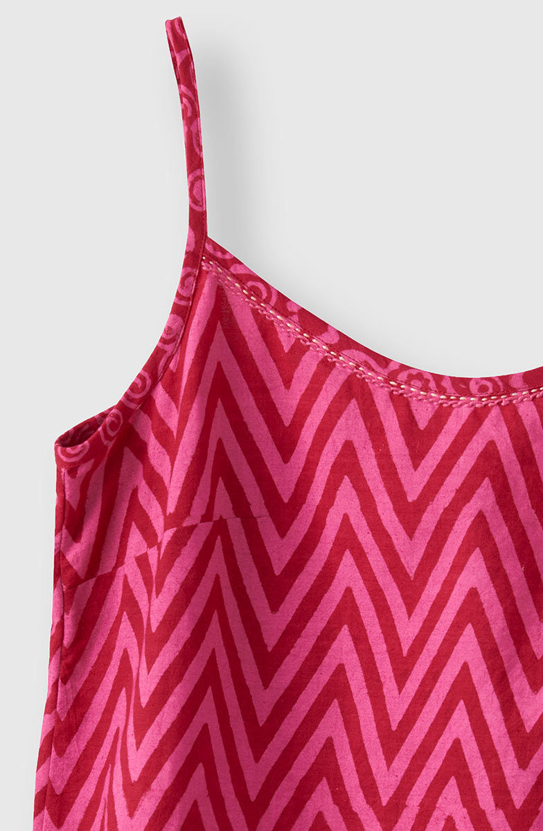 Adjustable Straps Cami - Raspberry