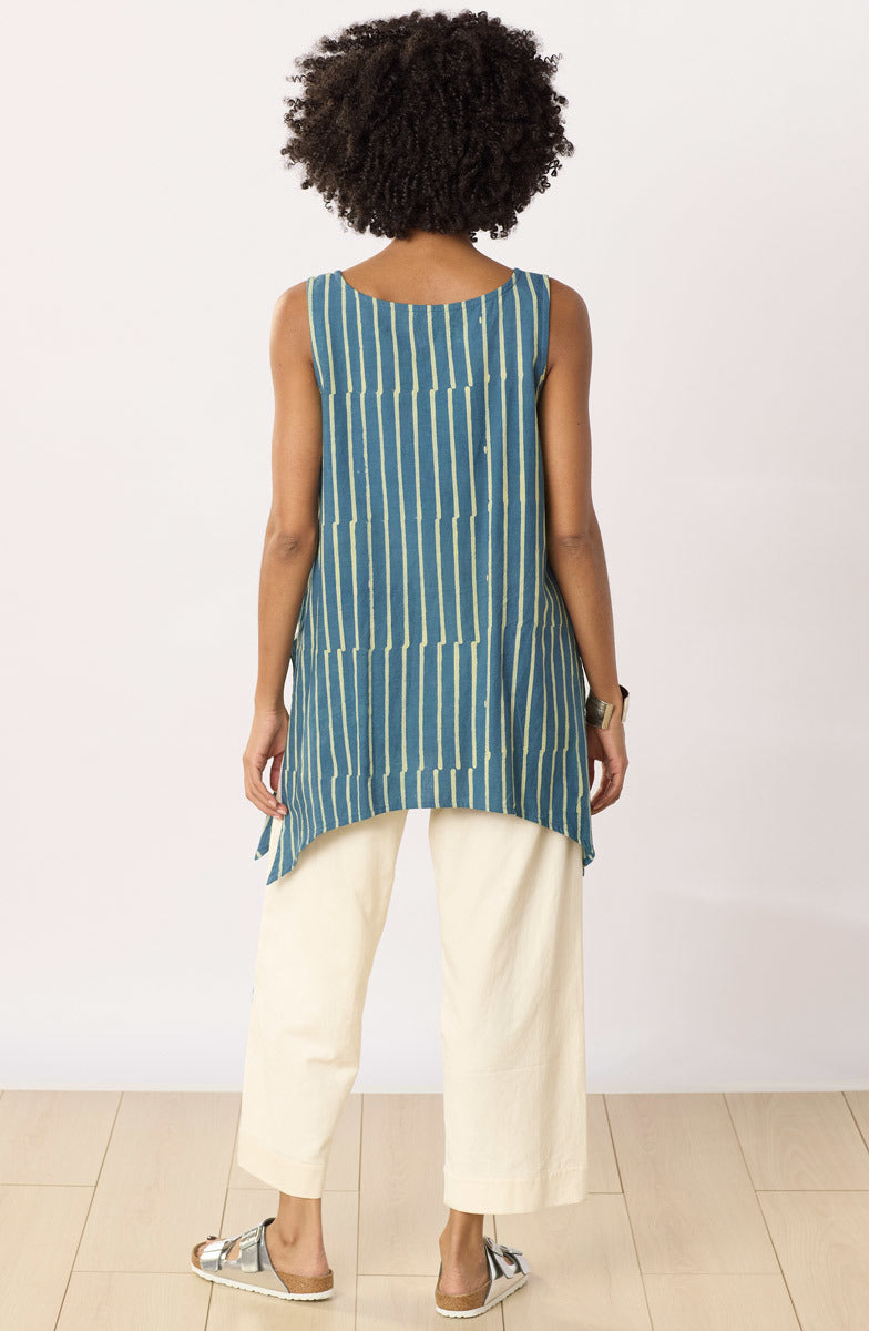Manori Swing Tunic Tank - Deep sea