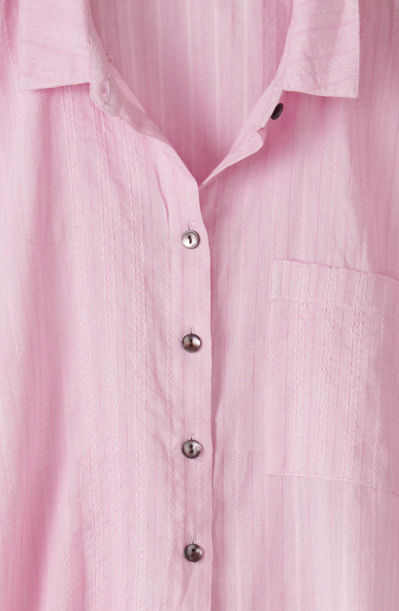 Adira Lightweight Cap-Sleeve Shirt