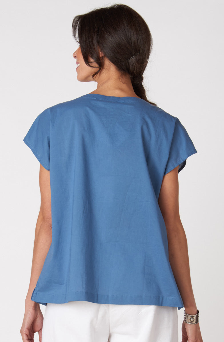 Shalu Organic Cotton Cap Sleeve Top
