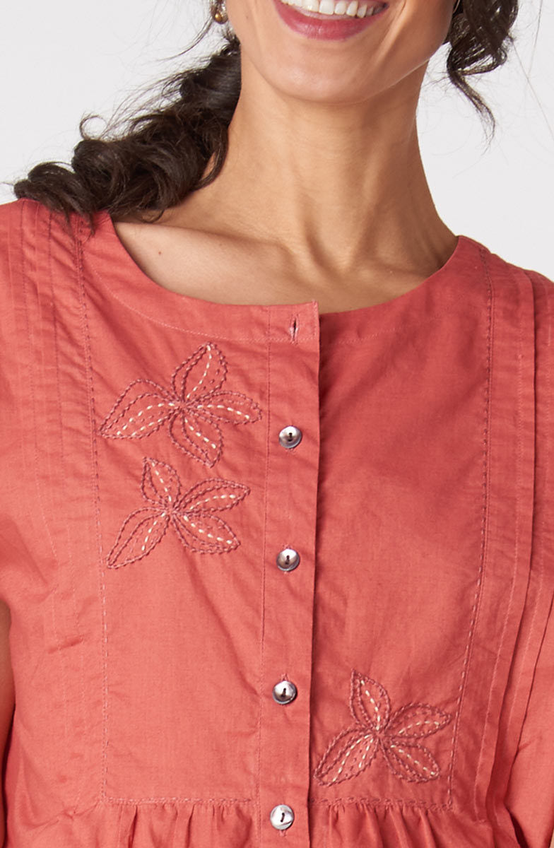 Shalu Organic Cotton Cap Sleeve Top