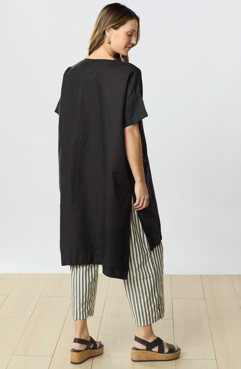 Bhadra Linen Cotton Side Slit Tunic