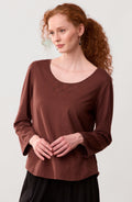 Maira Long-Sleeve Cotton Jersey Tee