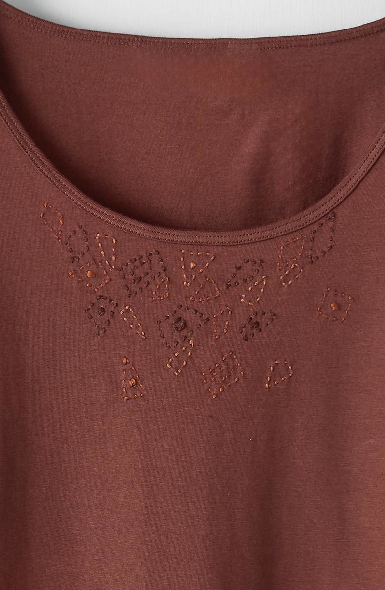 Maira Long-Sleeve Cotton Jersey Tee