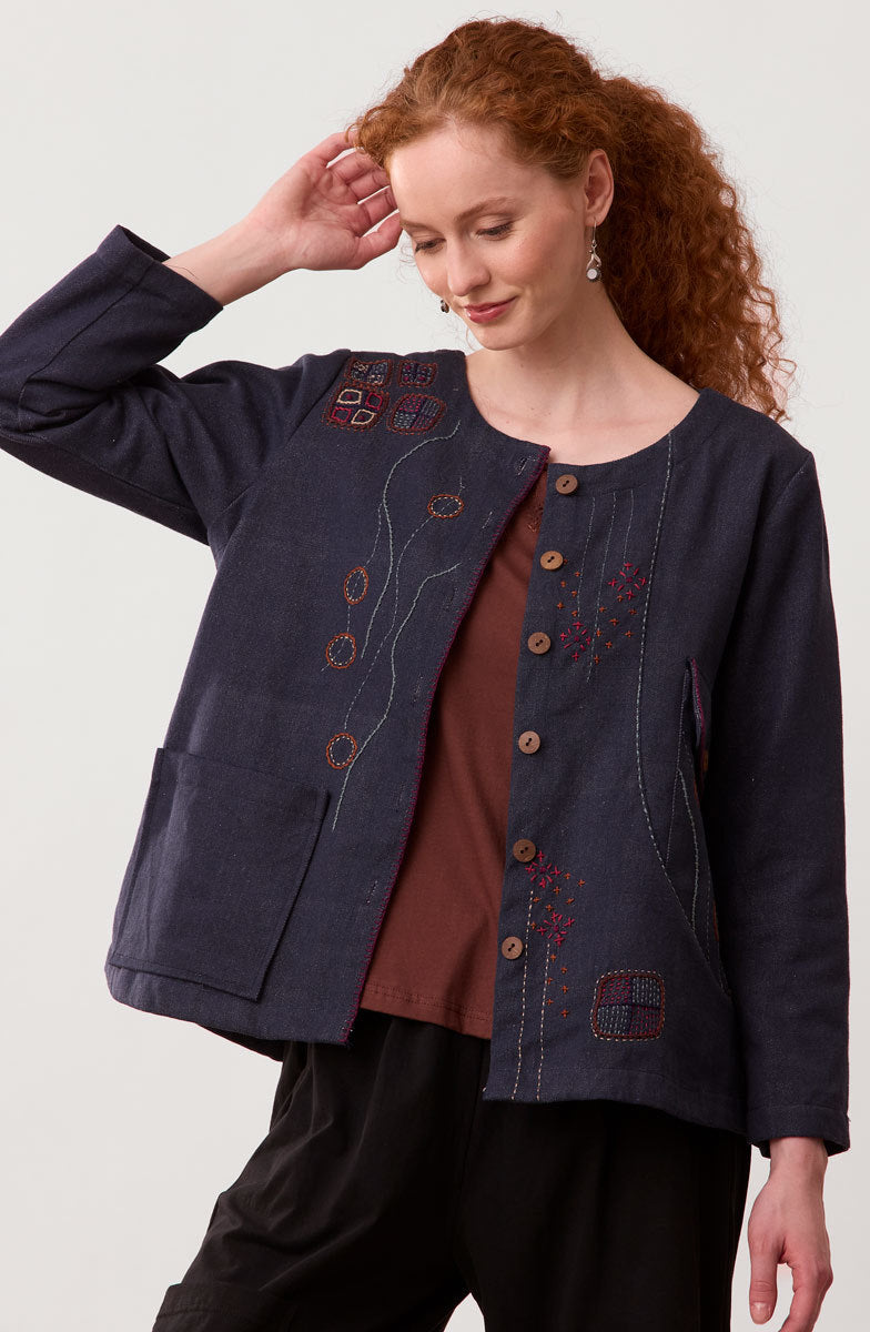 Maira Long-Sleeve Cotton Jersey Tee