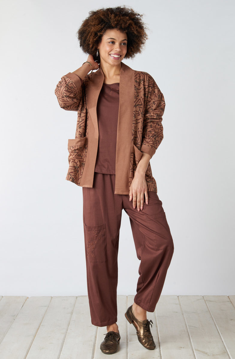 Maira Long-Sleeve Cotton Jersey Tee