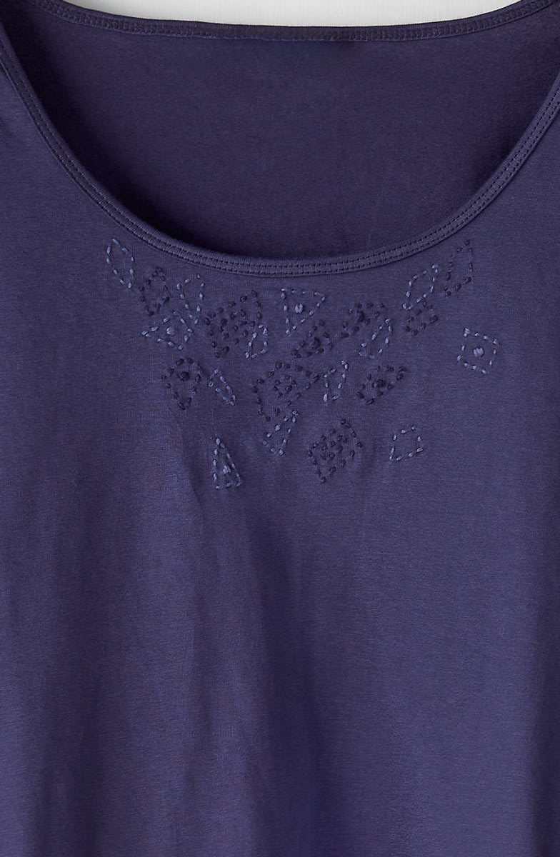 Maira Long-Sleeve Cotton Jersey Tee