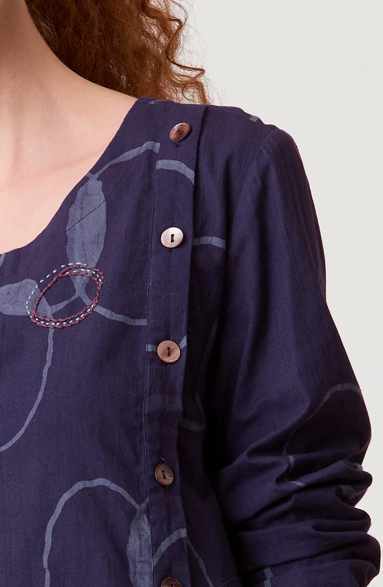 Smitali Scoop-Neck Swing Tunic - Starlight