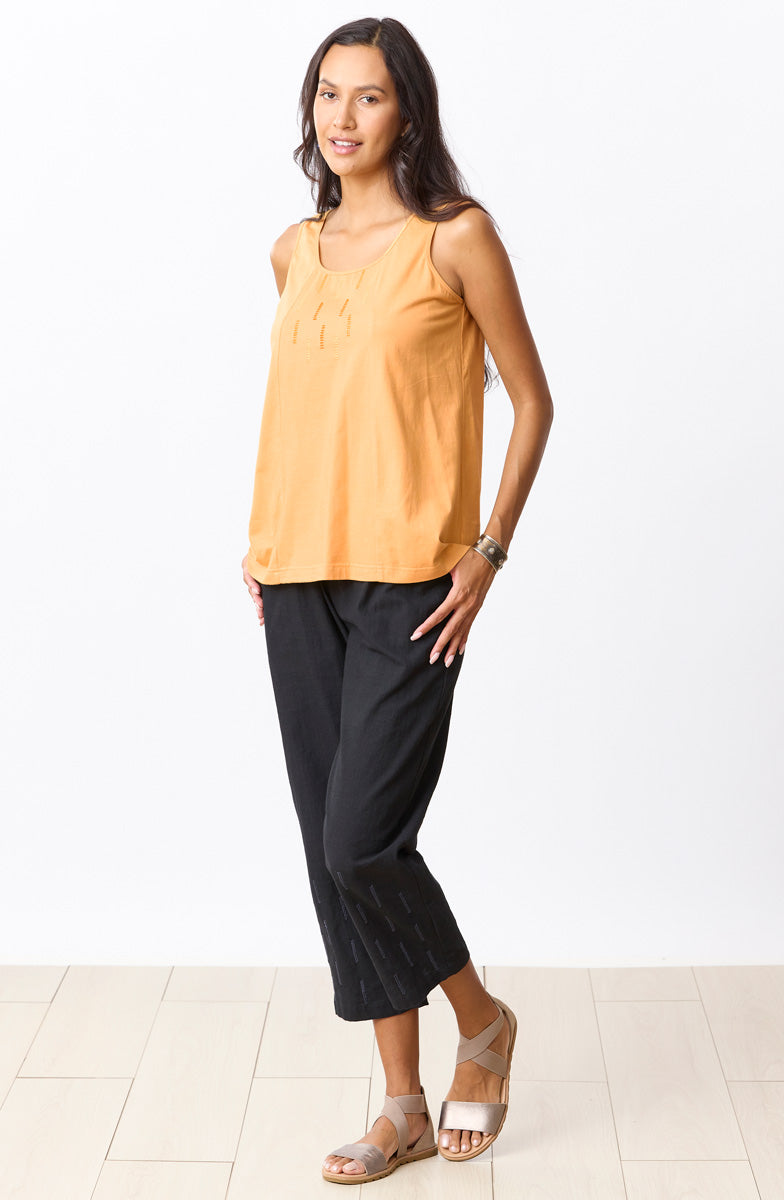 Kripa Cotton Jersey A-line Tank