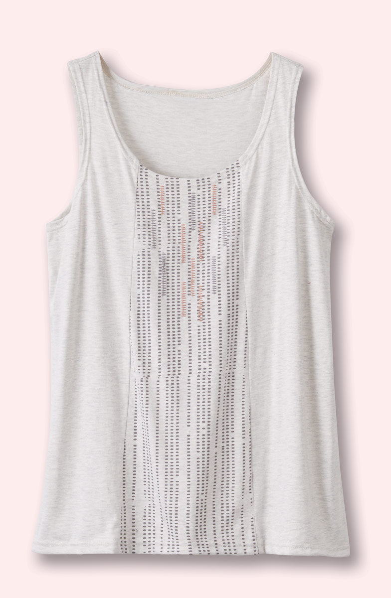 Kripa Cotton Jersey A-line Tank