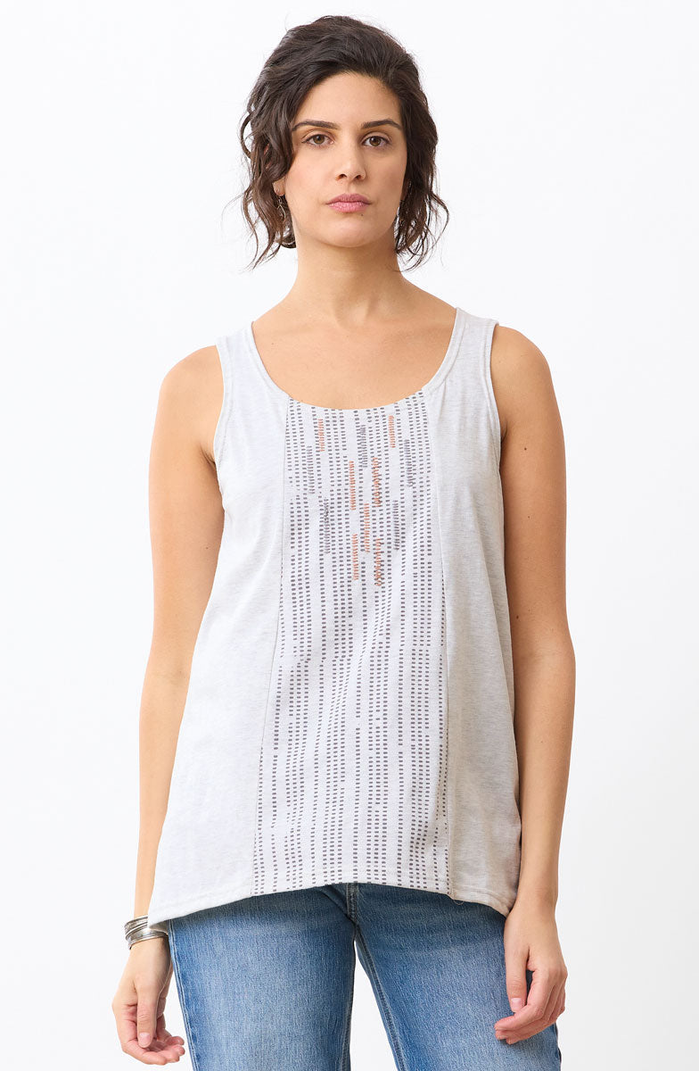 Kripa Cotton Jersey A-line Tank