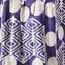 Naina Cotton Jersey Batik Print Tee - Aubergine